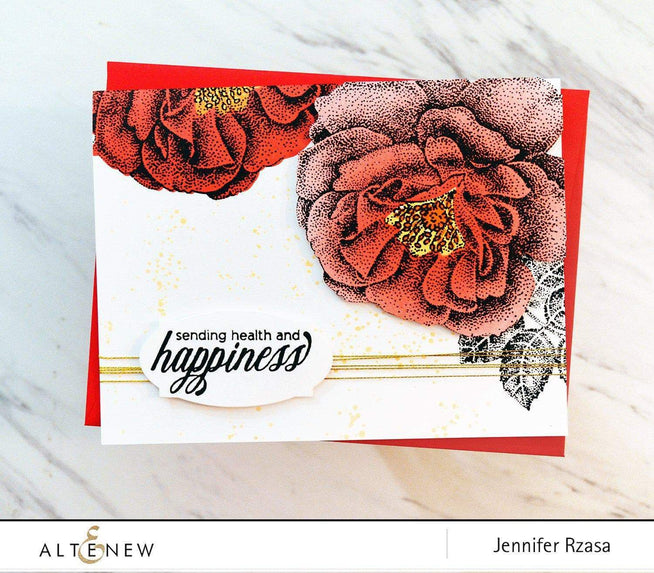 Altenew Stamp & Die & Stencil Bundle Calming Reverie Stamp & Die & Mask Stencil Bundle