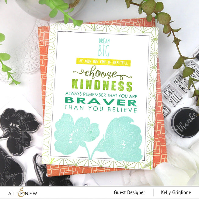 Altenew Stamp & Die & Stencil Bundle Eucalyptus Jar Stamp & Die & Mask Stencil Bundle