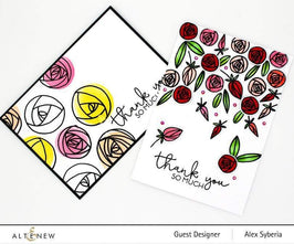 Altenew Stamp & Die & Stencil Bundle Fond Appreciation Coordinating Stamp & Die & Mask Stencil Bundle
