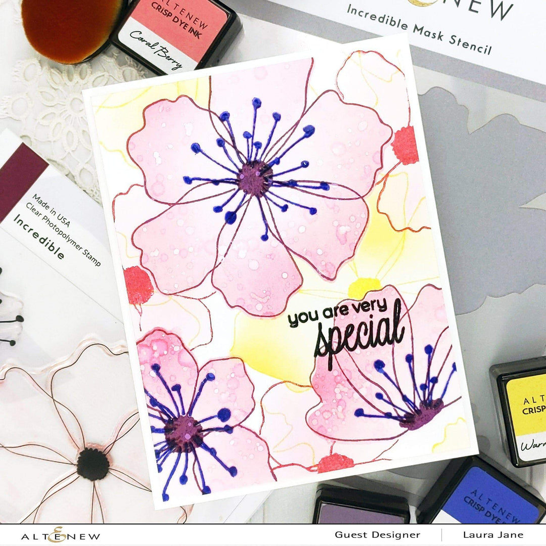 Altenew Stamp & Die & Stencil Bundle Incredible Stamp & Die & Mask Stencil Bundle