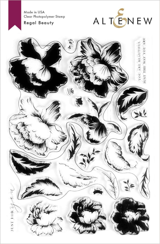 Altenew Stamp & Die & Stencil Bundle Regal Beauty Stamp & Die & Mask Stencil Bundle