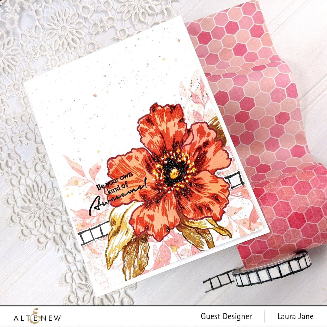 Altenew Stamp & Die & Stencil Bundle Sparkled Stamp & Die & Mask Stencil Bundle