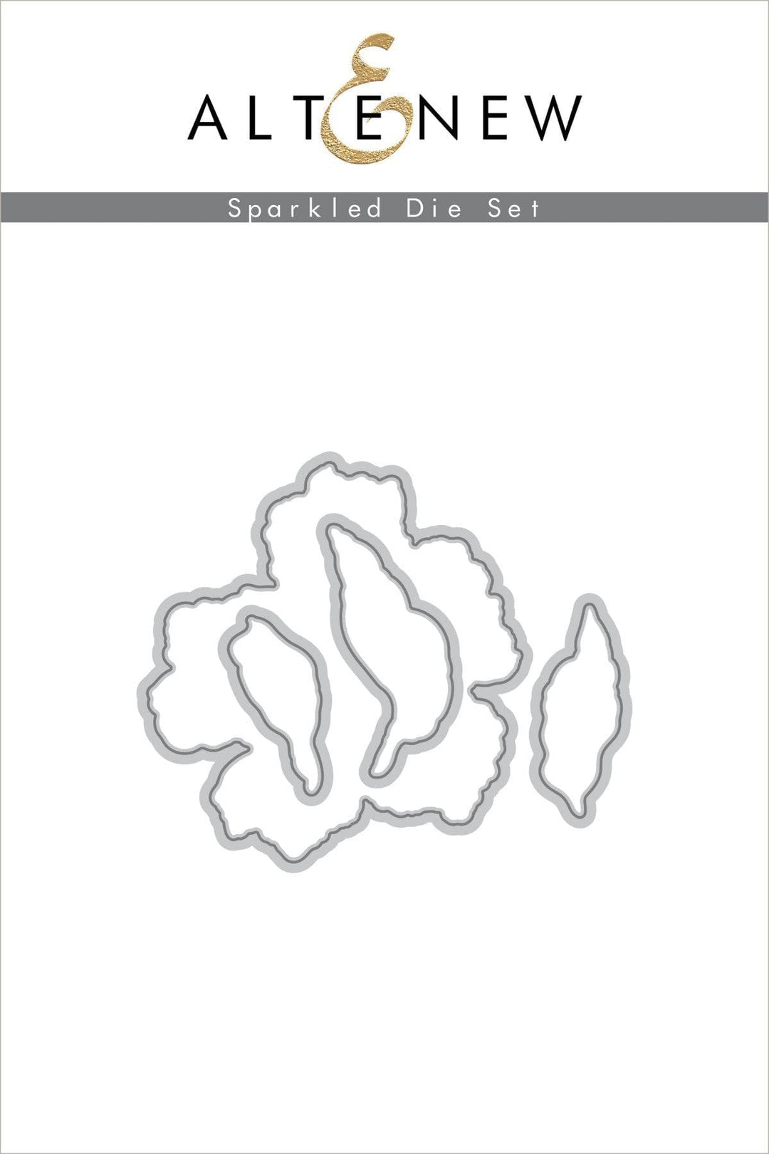 Altenew Stamp & Die & Stencil Bundle Sparkled Stamp & Die & Mask Stencil Bundle