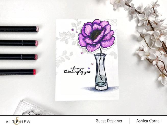 Altenew Stamp & Die & Stencil Bundle Wallpaper Art Stamp & Die & Mask Stencil Bundle