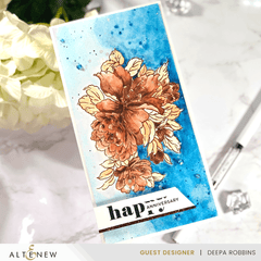 Altenew Stamp & Die & Stencil & Embossing Folder Bundle Bold Bouquet