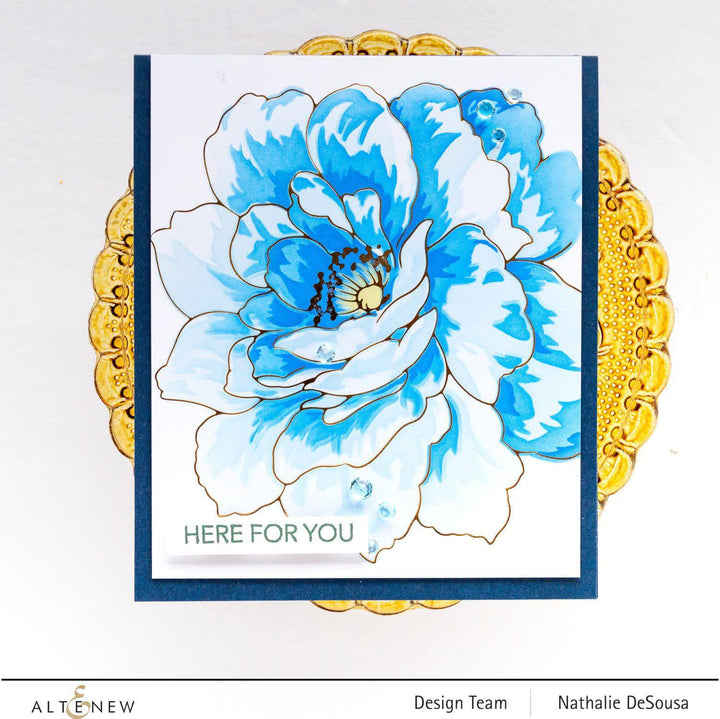 Altenew Stamp & Die & Stencil & Hot Foil Plate Bundle Golden Days Stamp & Die & Stencil & Hot Foil Bundle