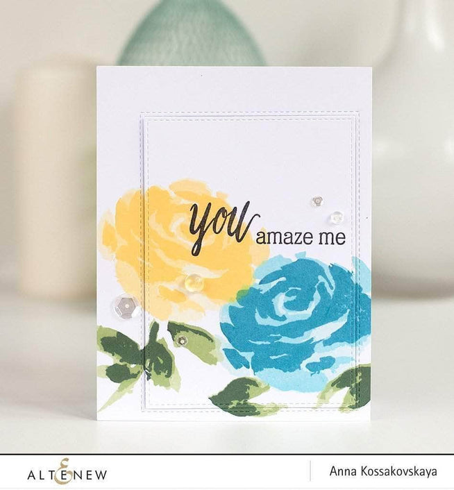 Altenew Stamp & Ink Bundle Painted Rose & Floral Ink Bundle