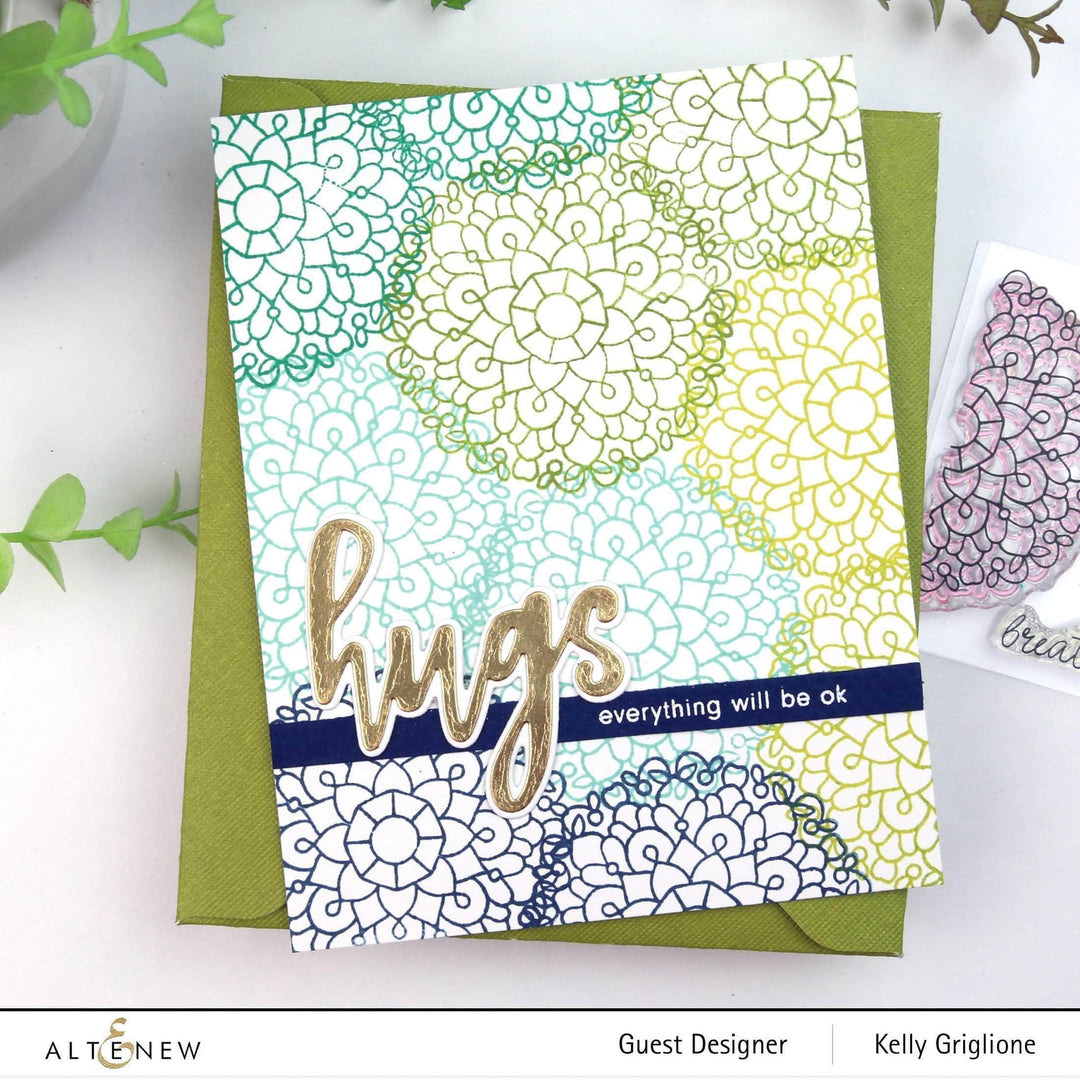 Z - Breathing Gold Stamp & Sequin Bundle