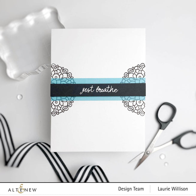 Altenew Stamp & Sequins Bundle Symmetric Living Stamp & Sequin & Washi Tape Bundle