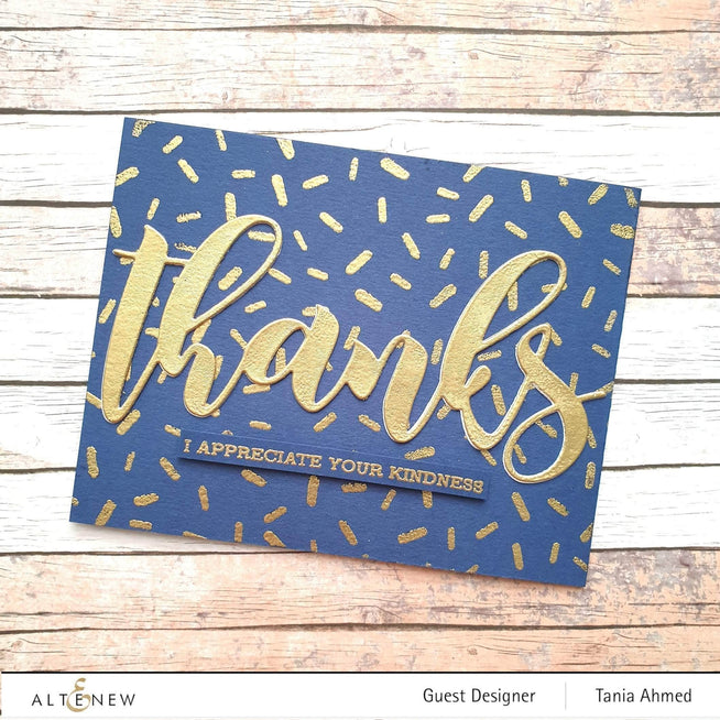 Altenew Stamp & Sequins Bundle Symmetric Living Stamp & Sequin & Washi Tape Bundle