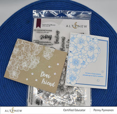 Altenew Stamp & Stencil Bundle Captivating Blooms Stamp & Stencil Bundle