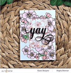 Altenew Stamp & Stencil Bundle Captivating Blooms Stamp & Stencil Bundle