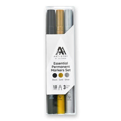 Essential Permanent Markers Set