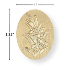 Painted Grass Wax Seal Stamp