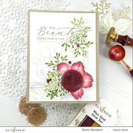 Chinesecrafts Stationery & Gifts Wax Seal Stamp - Delicate Blossom