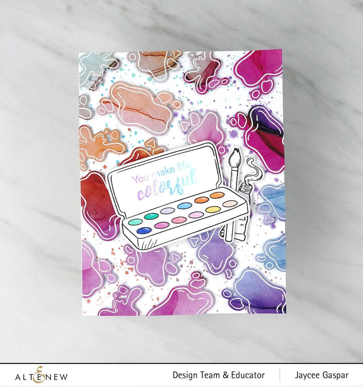 EXP Factors Stencil An Artist's Collection Coloring Stencil Set (2 in 1)