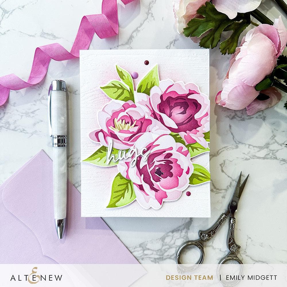 Stencil Art: Amorous Dream & Add-on Die Bundle