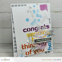 Stencil Art: Nature Splashes and Add-on Die Bundle
