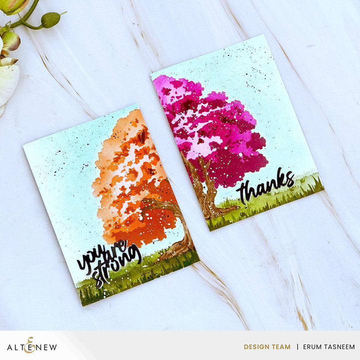 Stencil Art: Strong Oak & Add-on Die Bundle