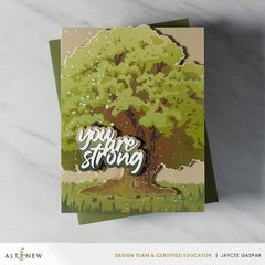 Stencil Art: Strong Oak & Add-on Die Bundle