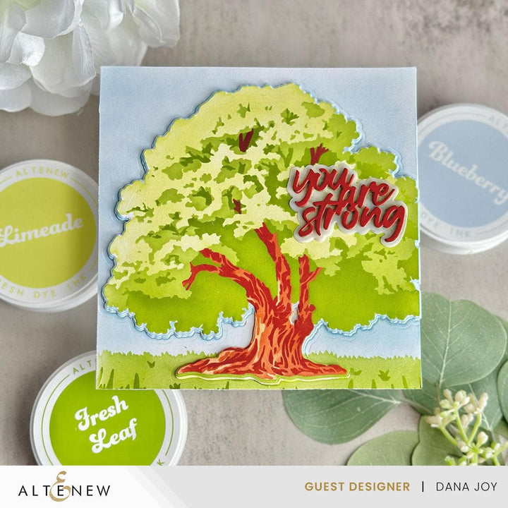 Stencil Art: Strong Oak & Add-on Die Bundle