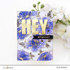 Photocentric Stencil Beautiful Peony Mask Stencil