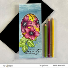 Photocentric Stencil Beauty Within Simple Coloring Stencil Set
