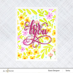 Photocentric Stencil Blooming Flower Bed Stencil Set (3 in 1)