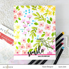 Photocentric Stencil Blooming Flower Bed Stencil Set (3 in 1)