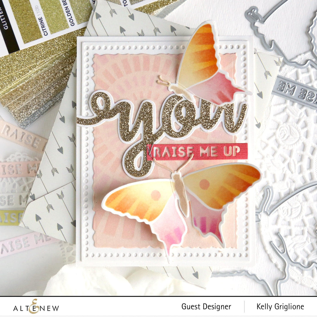 Photocentric Stencil Brick Rosette Builder Stencil Set (2 in 1)