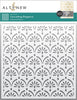 Cascading Elegance Stencil