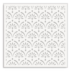 Cascading Elegance Stencil