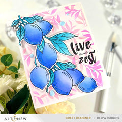 EXP Factors Stencil Citrus Fruits Pattern Layering Stencil Set (4 in 1)