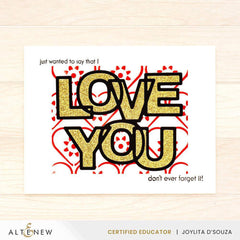 Dainty Hearts Stencil Set (3 in 1)