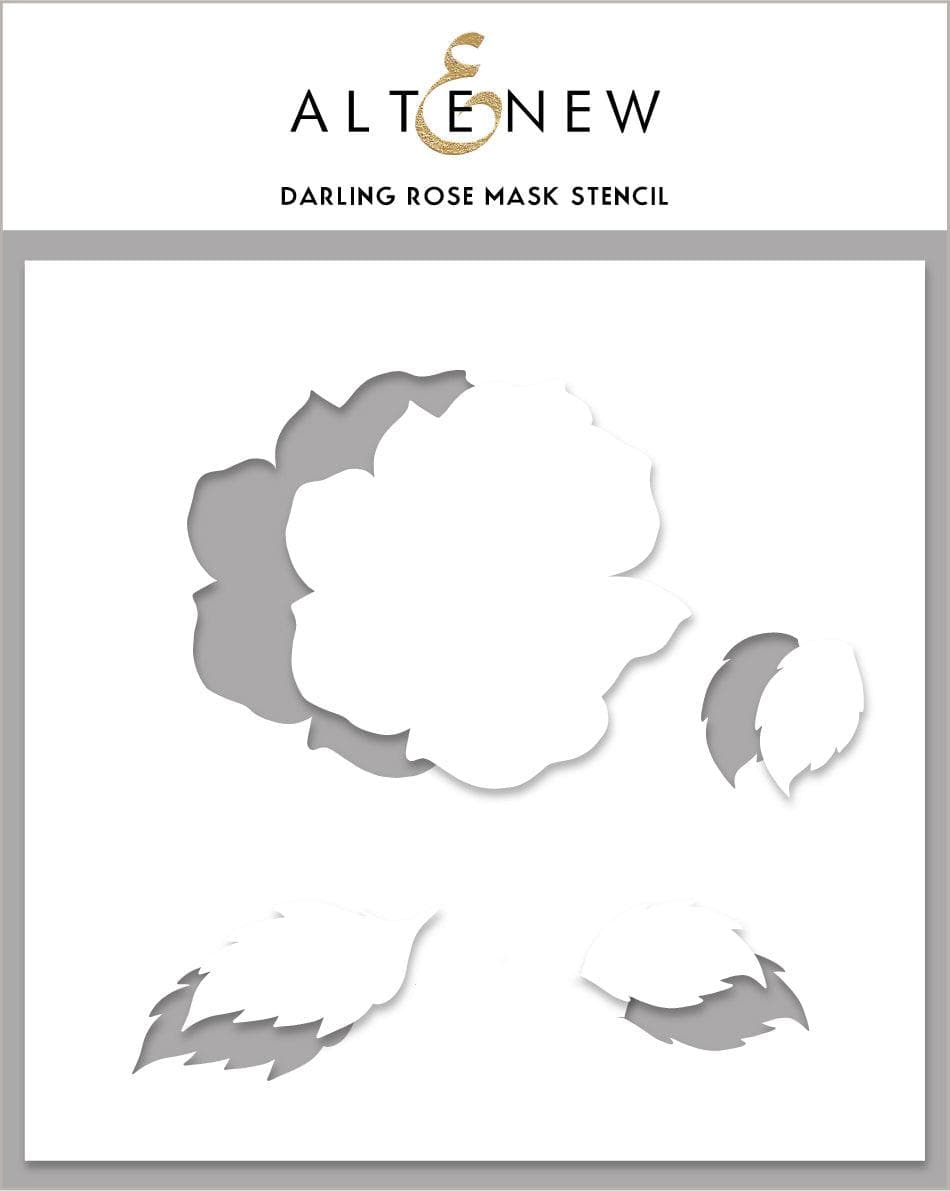 Photocentric Stencil Darling Rose Mask Stencil