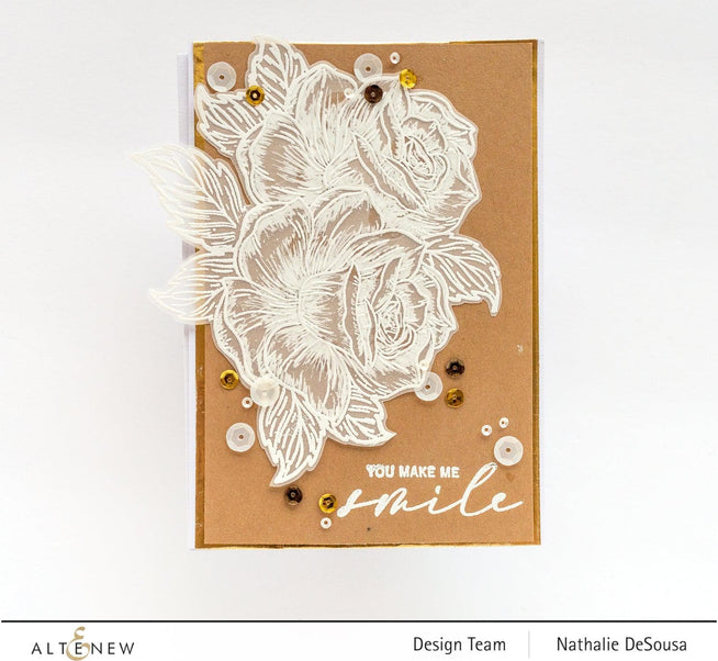 Darling Rose Mask Stencil