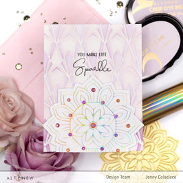 EXP Factors Stencil Deco Diamonds Stencil Set (2 in 1)