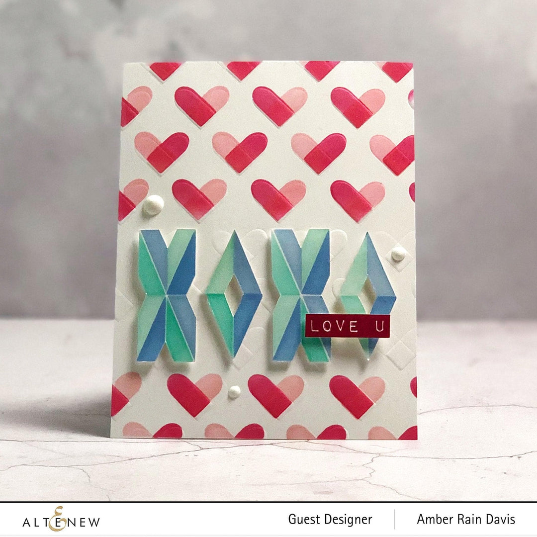 Photocentric Stencil Diamond Builder Stencil