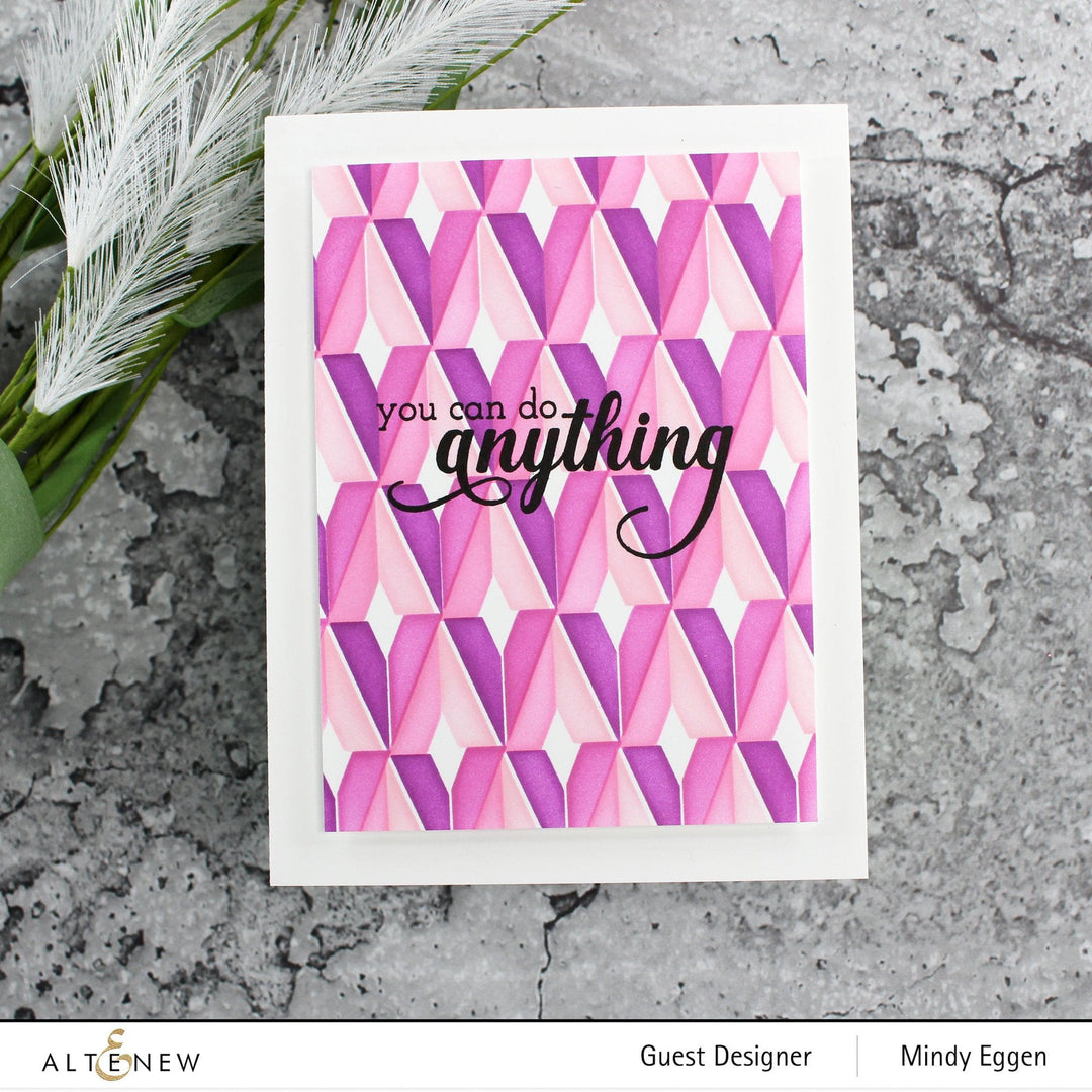 Photocentric Stencil Diamond Builder Stencil