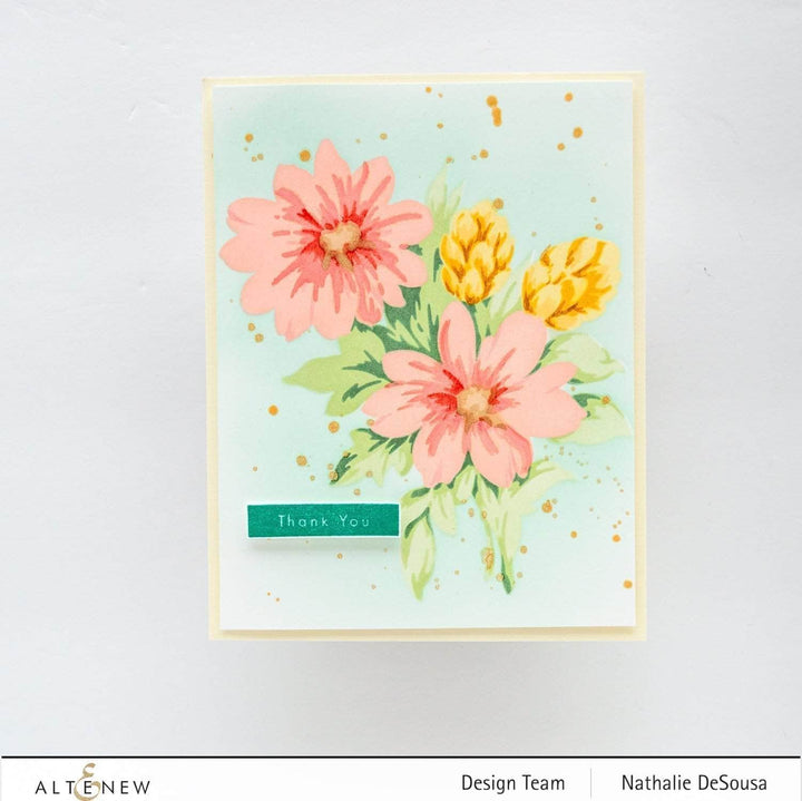Altenew Stencil & Die Bundle Flower Bunch Layering Stencil & Die Bundle
