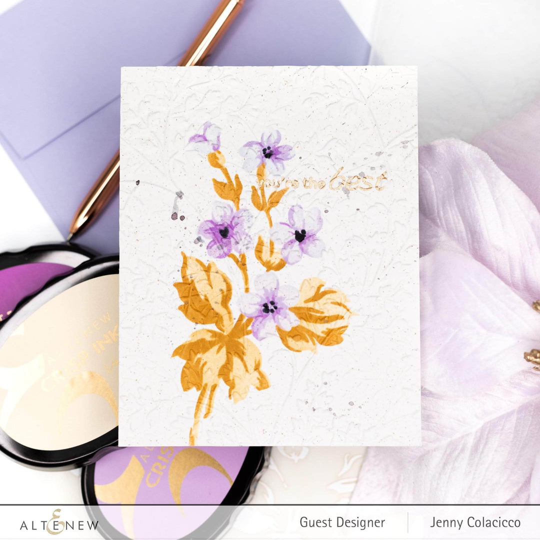 Altenew Stencil & Die Bundle Hill Blossoms Layering Stencil & Die Bundle