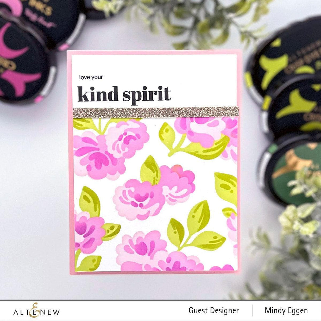 Altenew Stencil & Die Bundle Blobby Roses Stencil & Die Bundle