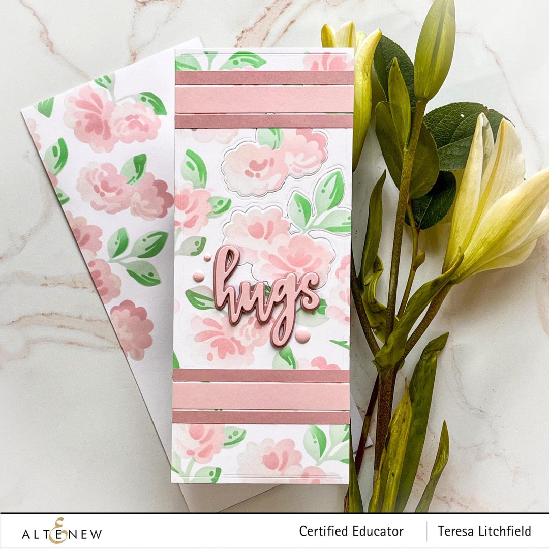 Altenew Stencil & Die Bundle Blobby Roses Stencil & Die Bundle