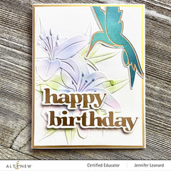 Altenew Stamp & Die Bundle Dreamy Daylilies
