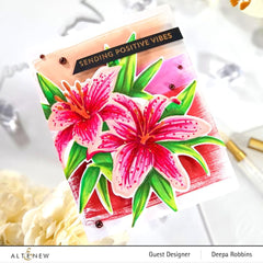 Altenew Stamp & Die Bundle Dreamy Daylilies