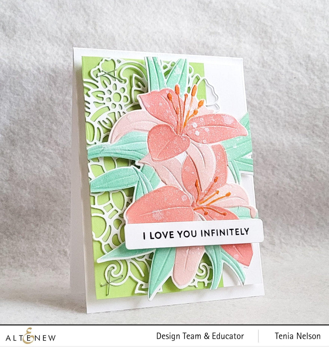 Altenew Stamp & Die Bundle Dreamy Daylilies