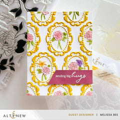 Floral Cameo
