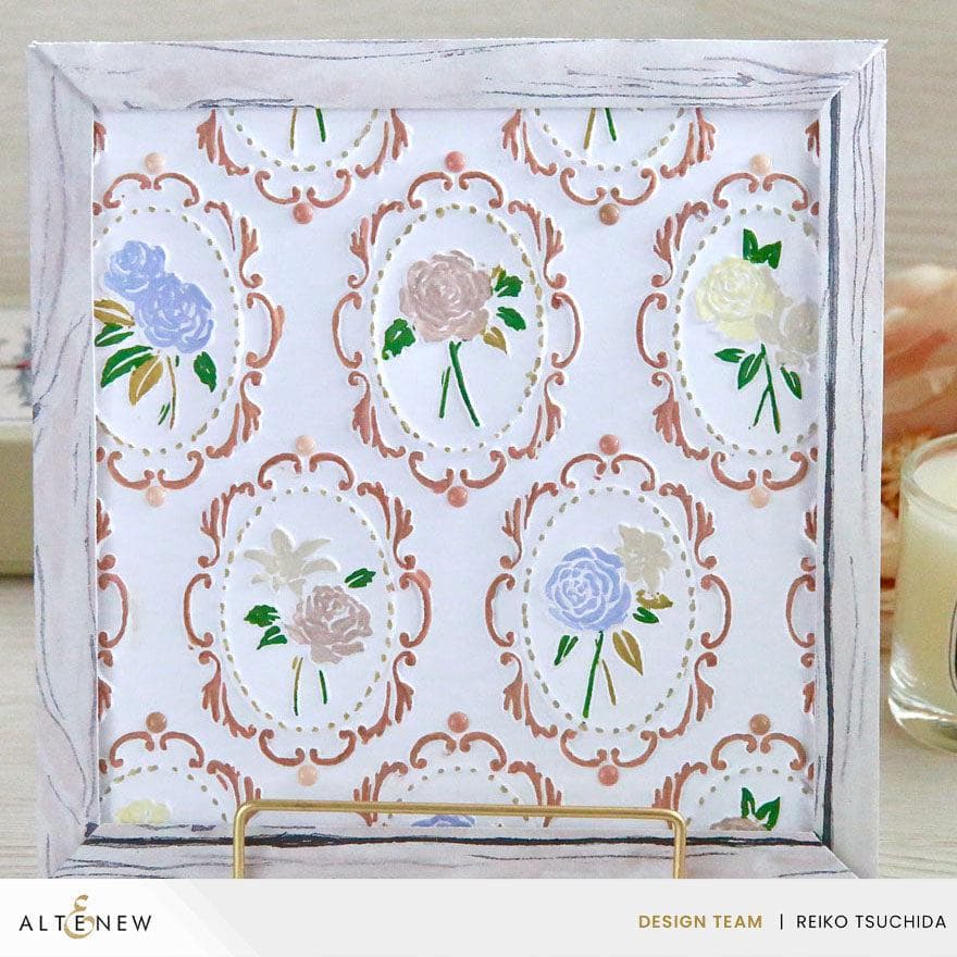 Floral Cameo