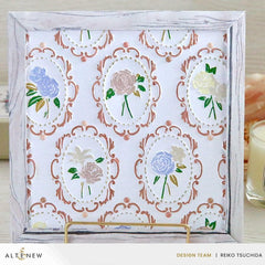 Floral Cameo