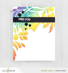 Dynamic Foliage Simple Coloring Stencil
